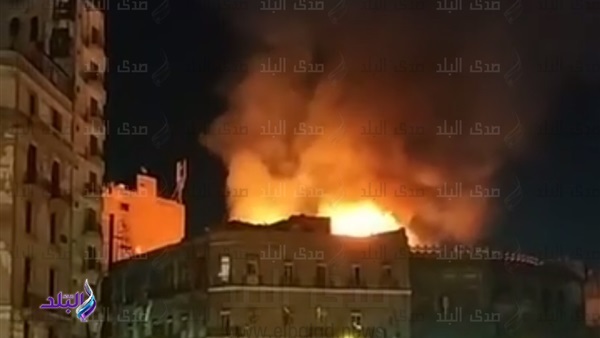 حريق في بنزينة بشارع رمسيس يتسبب في إغلاق الطريق لمدة ساعة
