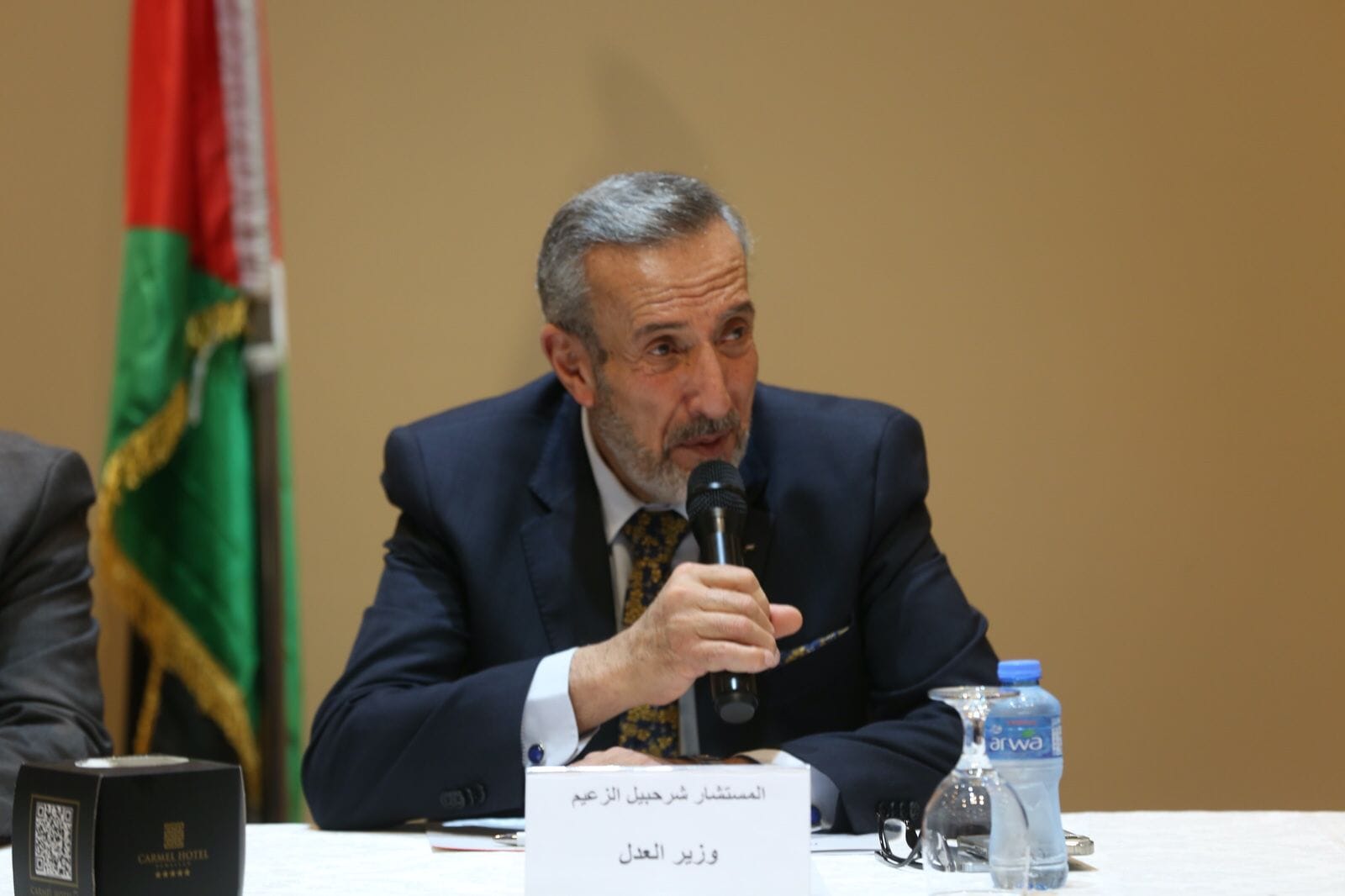 وزير العدل الفلسطيني: التسريبات بشأن إدارة امريكية لغزة لا نأخذه على محمل الجد