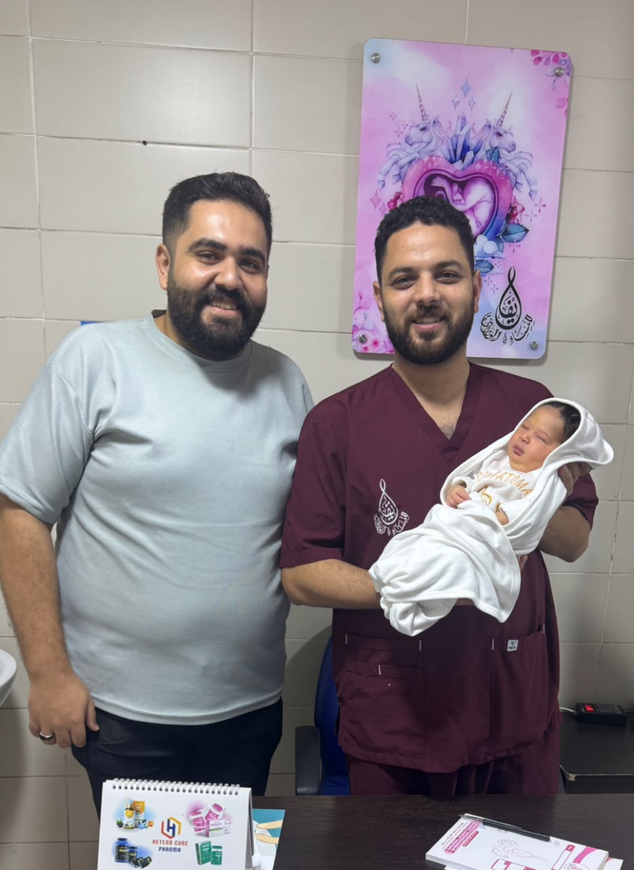 ميلاد «ليان».. فرحة جديدة في حياة الدكتور محمد القاضي